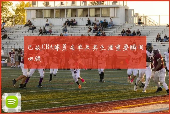 已故CBA球员名单及其生涯重要瞬间回顾